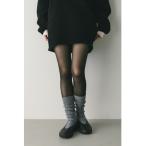 靴下 ソフトリブハイソックス レディース