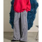 スウェットパンツ ジャージ 「UNISEX」Cashmere Cotton Wide Sweatpants/カシミアコットン裏毛ワイドスウェットパンツ