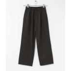 パンツ 「一部WEB限定カラー」FORK＆SPOON　ブラッシュドパンツ レディース