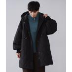 コート アウター 撥水キルティングロングコート「洗える」 レディース