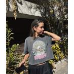 ショッピングロキシー tシャツ ISLAND LIFE/ロキシーヴィンテージライクショート丈半袖Tシャツ レディース