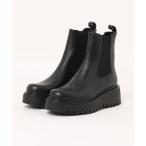 ショッピング厚底 ブーツ 「CORSO ROMA 9」厚底サイドゴアブーツ(W3006W) レディース