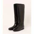 ショッピングロングブーツ ブーツ 「CORSO ROMA 9」インヒールバックジップロングブーツ(W3201W) レディース