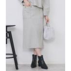 ショッピングスカート スカート ストレッチナロータイトスカート「洗濯機OK/抗ピル」