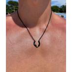 ショッピングハワイアン ネックレス Horse Sunstone necklace No.2/「ハワイアンジュエリー」「サージカルステンレス」「金属アレルギー対応」「IRIE