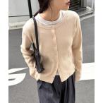 ショッピングカーディガン カーディガン 2WAYアンチピリングニットカーデ レディース