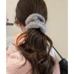 ショッピングシュシュ シュシュ 「 ammy. / エイミードット 」 ミックス ニット シュシュ