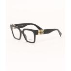 伊達メガネ メガネ 眼鏡 「miumiu/ミ�