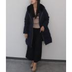 ショッピングダウンコート ダウンコート ダウンジャケット エコファーフードロングダウンコート レディース