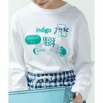 ショッピングプリン tシャツ Blue-Blue プリントロンT レディース