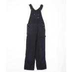 「Lee」 オーバーオール MEDIUM ブラック レディース