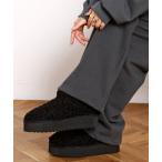 ブーツ 「COLORS OF CALIFORNIA」curly fake fur boot レディース