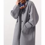 [ROOT THREE] пальто с отложным воротником M серый мужской 
