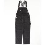 「XLARGE」 オーバーオール SMALL ブラック メンズ