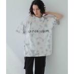 「JEANASIS」 半袖Tシャツ FREE グレー系その他 レディース