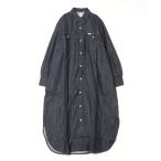 「Lee」 シャツワンピース MEDIUM インディゴブルー レディース