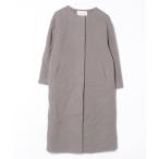 [NATURAL BEAUTY BASIC] no color пальто SMALL серый женский 
