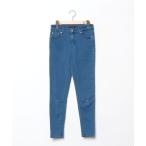 [JEANASIS] обтягивающий брюки L голубой женский 