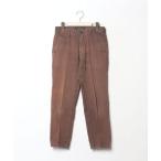 [NANO universe] брюки-чинос - Brown мужской 