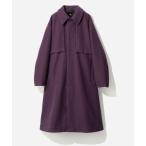 [HARE] пальто с отложным воротником LARGE лиловый мужской 