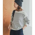 ショッピングボーダー ニット セーター パネルボーダーKNIT レディース