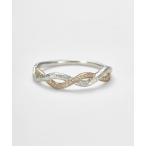 ショッピング15号 指輪 リング K10／シルバーダイヤモンドリング（0.05ct） レディース