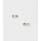 ピアス K10ダイヤモンドピアス（0.02ct） レディース