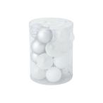 ショッピングオーナメント インテリア セットオーナメント 8cm 20個 ホワイト