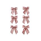 ショッピングリボン インテリア リボンオーナメントセット 6個入り ライトピンク