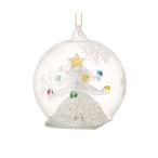 ショッピングオーナメント インテリア LEDガラスオーナメント ツリー