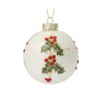 ショッピングオーナメント インテリア ガラスオーナメント ヒイラギ