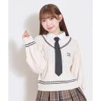 ニット セーター 衿つきレイヤードニット キッズ 子供服 女の子