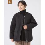 ショッピングサンヨー ノーカラーコート コート 「L」「カタログ掲載」「マシンウォッシャブル」アニマルキルトノーカラージャケット レディース