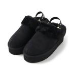 ショッピングバンド スリッポン バックバンド厚底ムートンスリッポン キッズ 子供 女の子