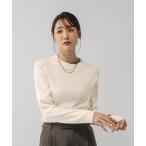 ショッピングその他 ニット セーター アンチピリングなめらかリブハイネックプルオーバー/499708 レディース