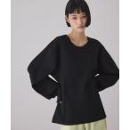 ニット セーター スムースニットフォルムトップス レディース