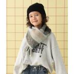 ストール マフラー 「KIDS」チェックフリンジストール　588878 レディース