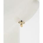 ピアス リボン フープピアス レディース