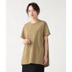 tシャツ バック スリット プルオーバー レディース