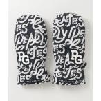 ショッピング柄 ぷにぷにロゴ柄ミトン (UNISEX)