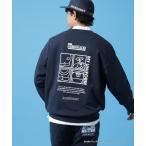 トレーナー スウェット 「Jack Bunny!!」「ドラえもん」T/C裏毛長袖クルーネックスウェットプルオーバー メンズ