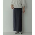 ショッピングブラックレーベル スカート 「WEB限定」「毛玉防止」ミラノリブIラインニットスカート