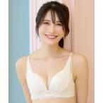 ショッピングブラジャー ブラジャー 「光沢チュールに透きとおる美しさ。ワイヤーがやさしい、美胸快適ブラ」アルカンジュ aimerfeel楽ブラ(R) 単品ブラジャー