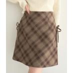 スカート サイドレースアップミニスカート