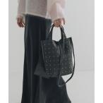 トートバッグ スタッズミニトートバッグ レディース