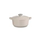ショッピングル・クルーゼ 鍋 ココット・ロンド 18cm ブリオッシュ (シルバーツマミ)