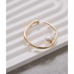  серьги обруч жемчуг ушные каффы женский 