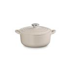 ショッピング鍋 鍋 ココット・ロンド 20cm ブリオッシュ (シルバーツマミ)