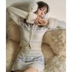 ワンピース ノルディックニットセットアップ