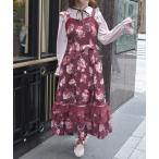 ワンピース ローズ・オン・フルールジャンパースカート